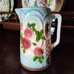 Vintage Majolica Pitcher